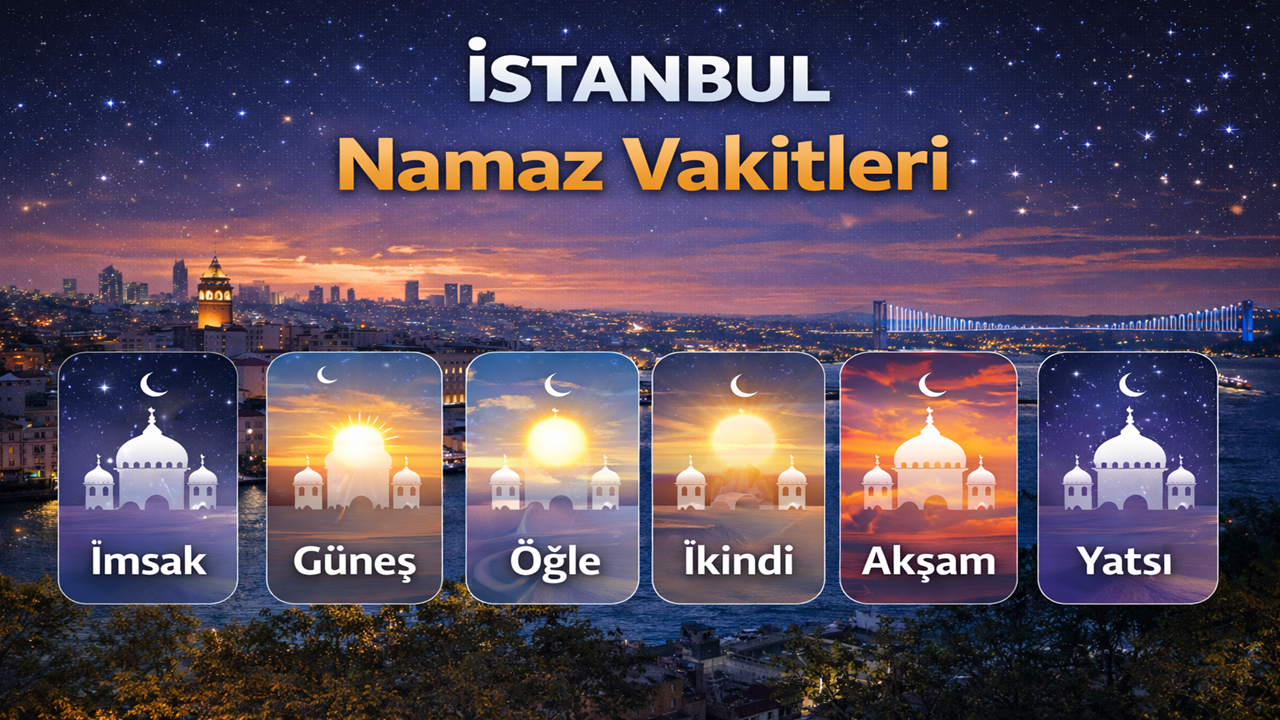 İstanbul Namaz Vakitleri